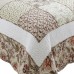 factory direct sell eco friendly cotton floral fabric true patchwork ruffle decoration quilt